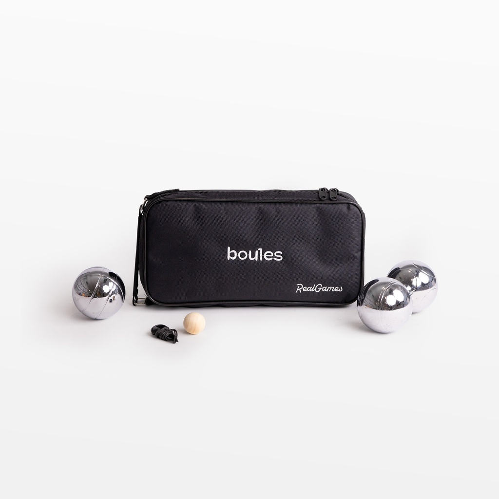8 Boules in Black Carry Bag