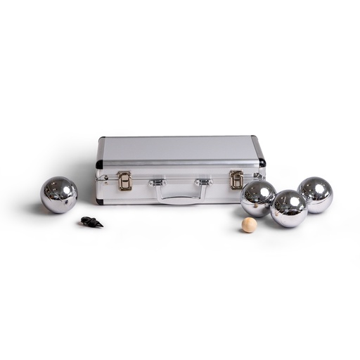 [RG009] 8 Boules in Aluminium Carry Case