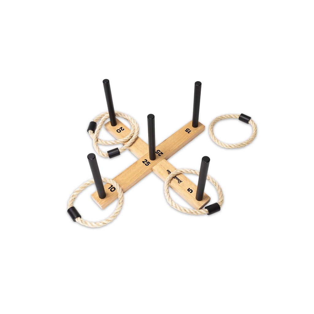 Five Peg Ring Toss Game