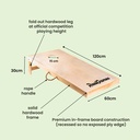 Cornhole 120 Board Only (Standard)