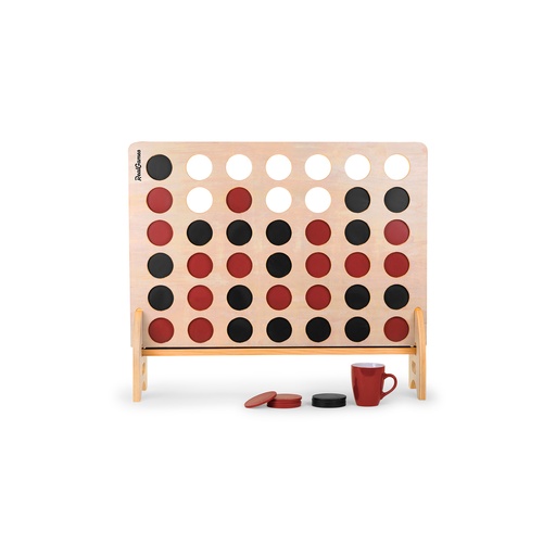 [RG013-RB-NBG] Giant Four in a Row (Red Black) (No Board Bag)