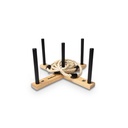 Five Peg Ring Toss Game