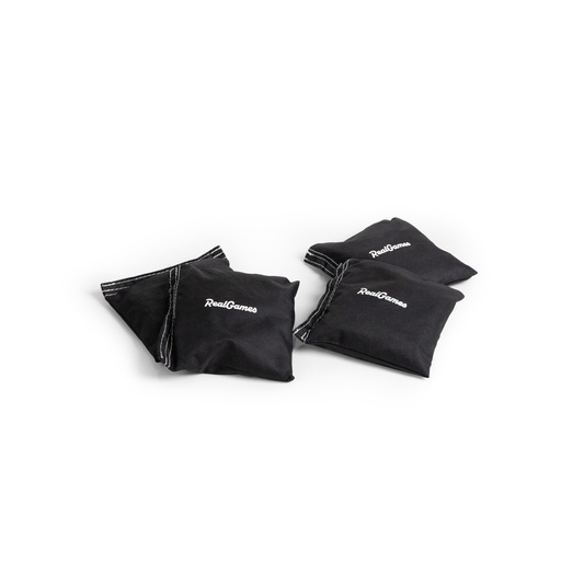 [RG037-BLK] Cornhole Bags - Set of 4 (Black, No Personalisation)