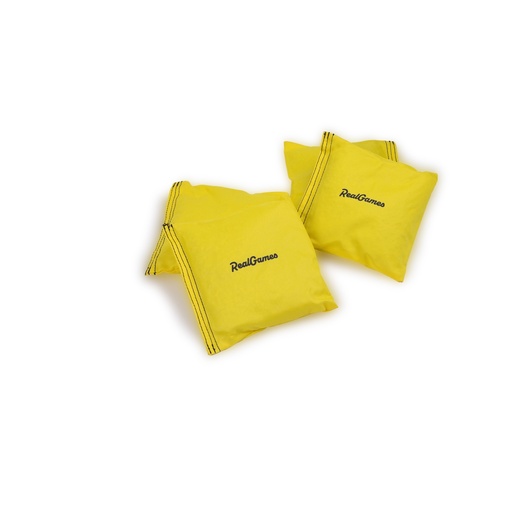 [RG037-LEM] Cornhole Bags - Set of 4 (Lemon, No Personalisation)