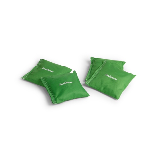 [RG037-GRN] Cornhole Bags - Set of 4 (Green, No Personalisation)