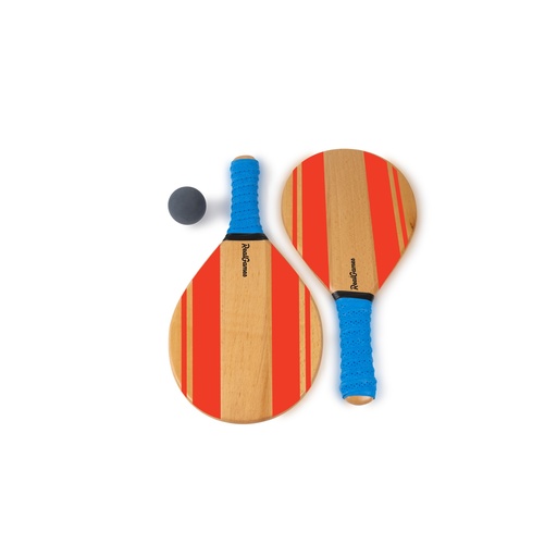 [RG055-SCA-BLU] Frescobol Classic Stripe (Scarlet, Blue)